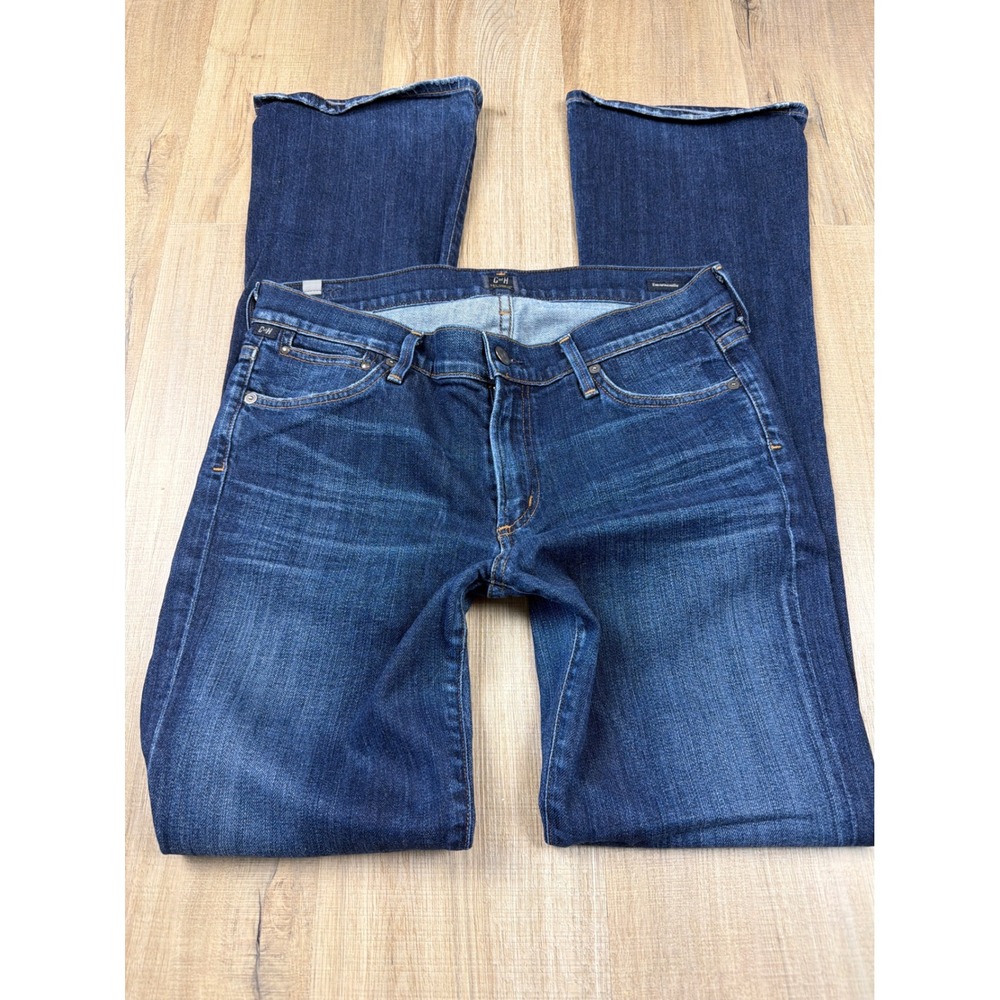 Citizens of Humanity Emanuelle Slim Bootcut Jeans‎ Dark Wash Blue Size 30